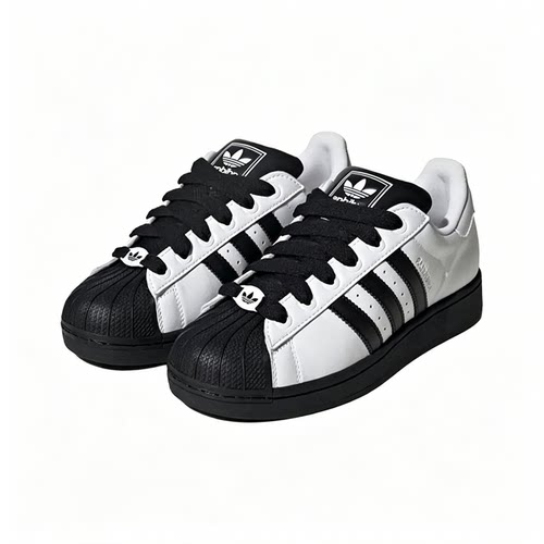 阿迪达斯Superstar2三叶草板鞋