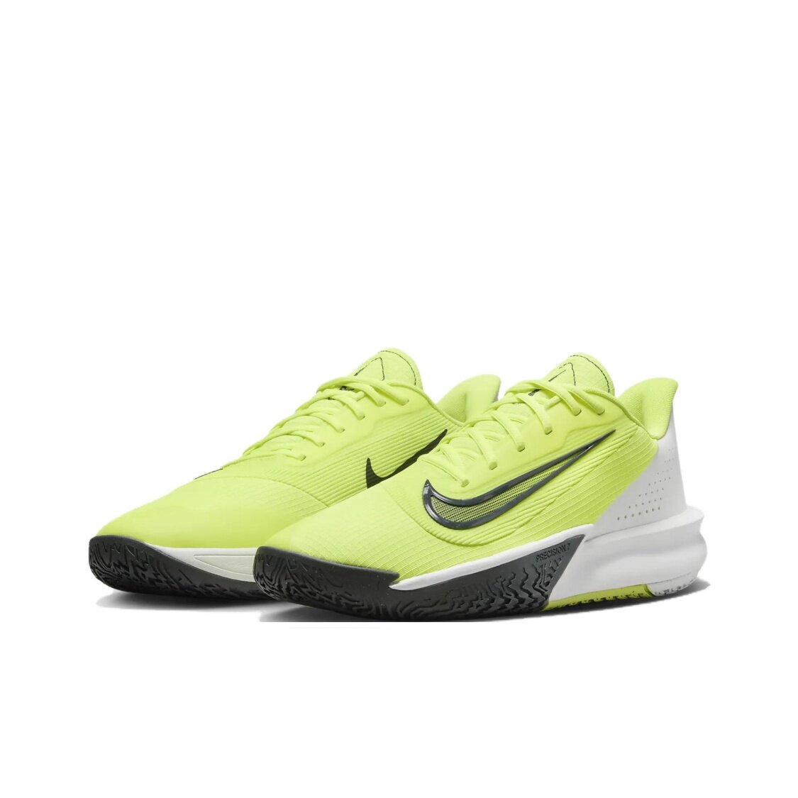 Nike Precision7舒适低帮精密7实战篮球鞋男款荧光黄FN4322-700