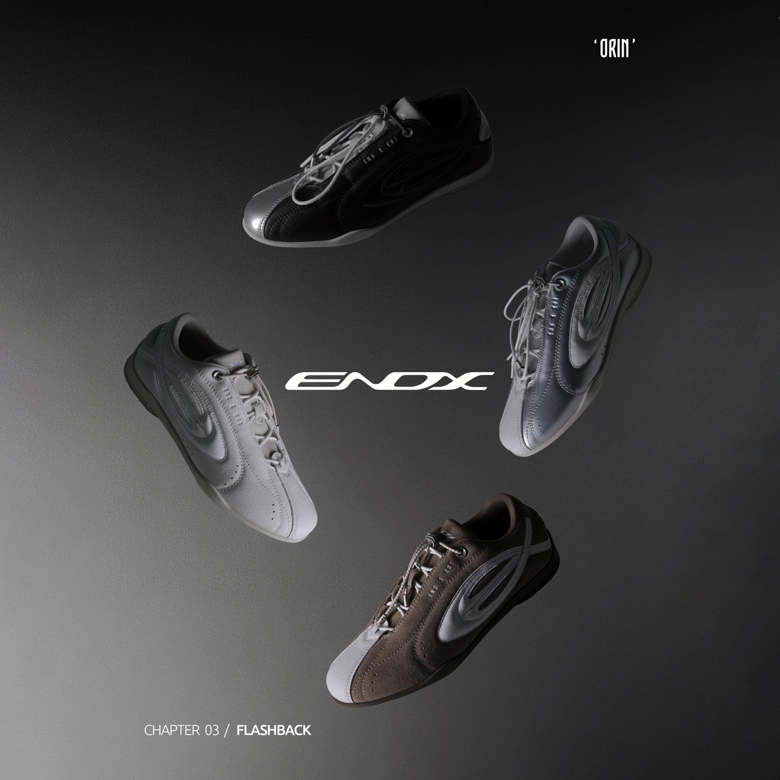 ENDX高级真皮德训休闲鞋