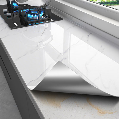 厨房防油贴纸防水自粘台面保护膜
