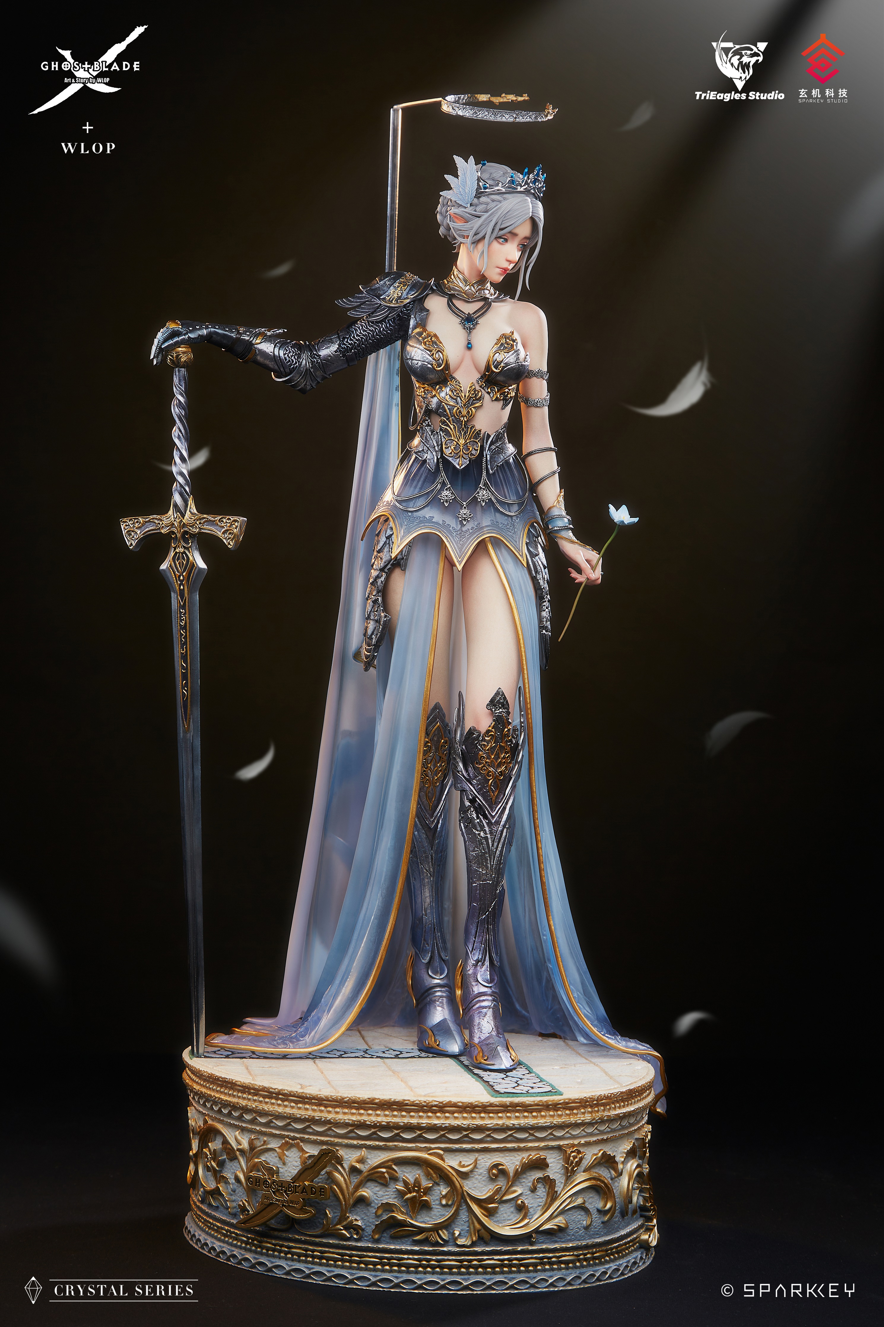 【售罄展示,待开尾款】鬼刀海琴烟《破碎》模型雕像手办摆件wlop