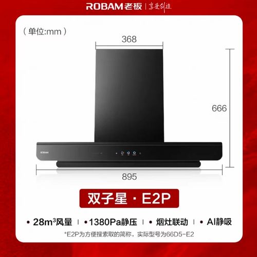 老板E2P+E2P联动套装28风量