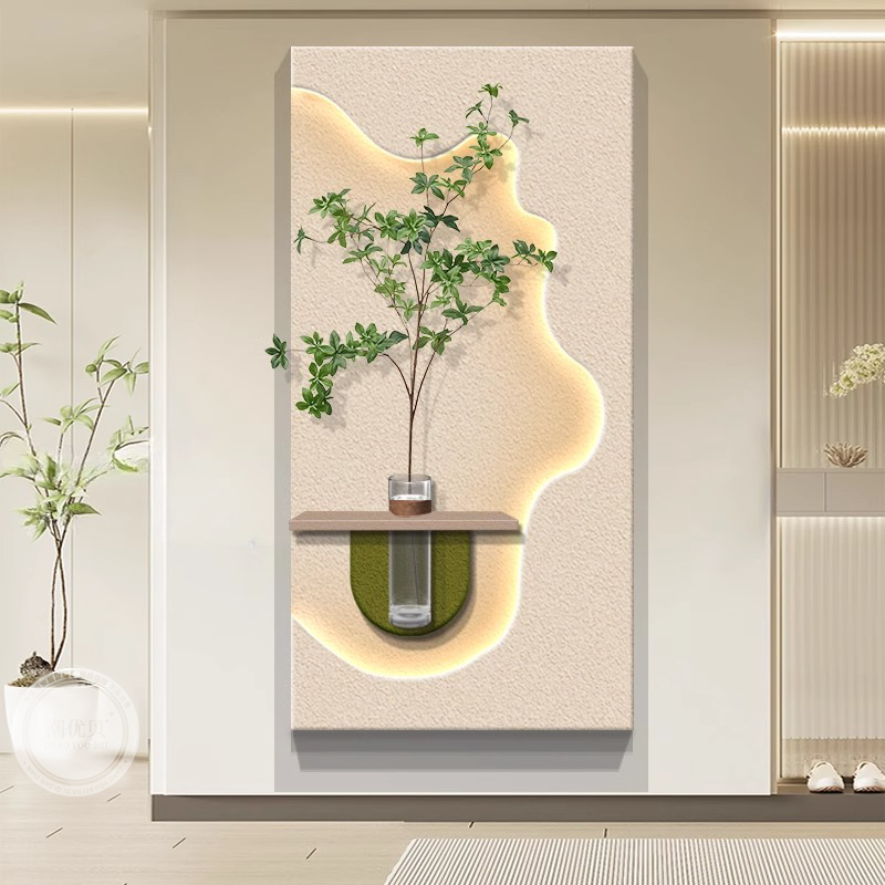 立体玄关装饰画现代DIY水