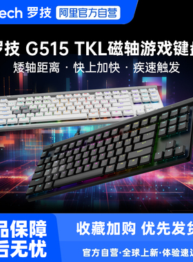 罗技G515 RAPID TKL矮磁轴游戏键盘有线笔记本电脑电竞外设233