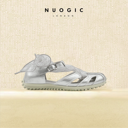 NUOGIC包头镂空罗马凉鞋玛丽珍鞋