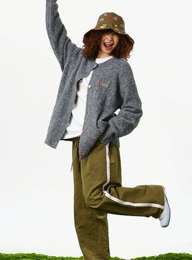 Melting Sadness MTSS宽松刺绣开衫 2025年秋