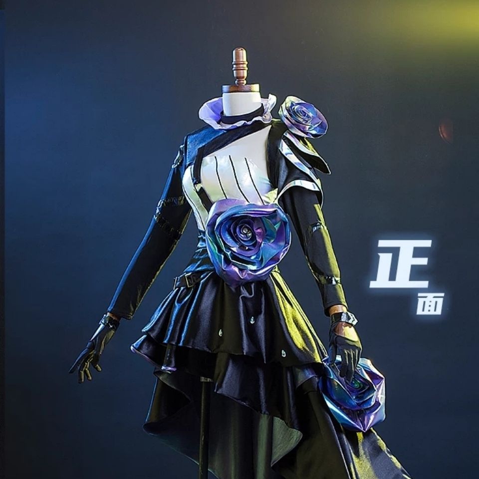 王者荣耀cos花木兰情人节限定默契交锋cosplay服装女花木兰cos服图片