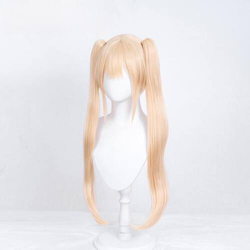 生或死 玫瑰网款玛丽萝丝cosplay假发仿真头皮顶虎口夹双马尾