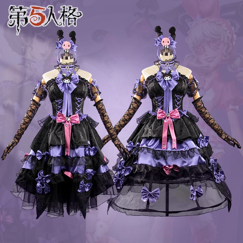 三丽鸥联动第五人格拉拉队员cos服红夫人cosplay服装图片