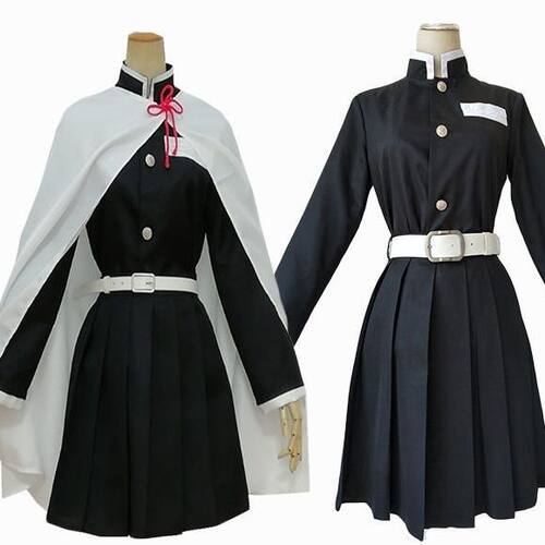 鬼灭之刃cos栗花落香奈乎鬼杀队队服动漫cosplay万圣节装漫展服装