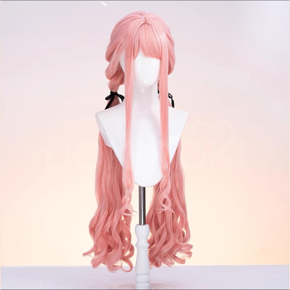 无限暖暖 苏暖暖cosplay假发双马尾扎发一体80CM图片