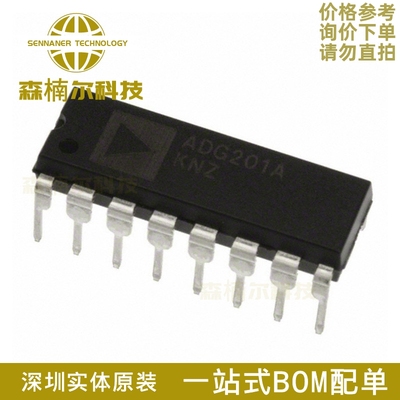 ADG201AKNZ 全新原装 ADG201AKN 直插DIP-16 模拟开关IC集成芯片