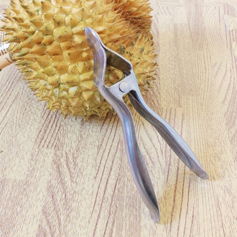 榴莲开口器钳子剥榴莲夹子专用刀开壳工具商用不锈钢扒开榴莲神器