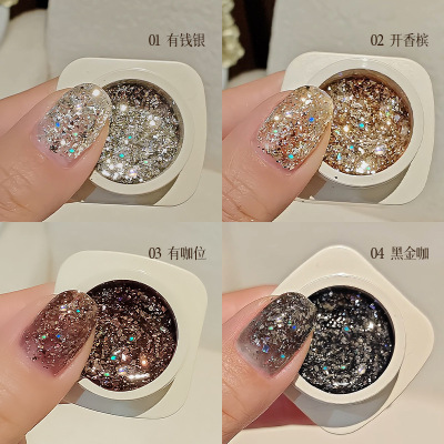 perfectcolor美甲亮片胶