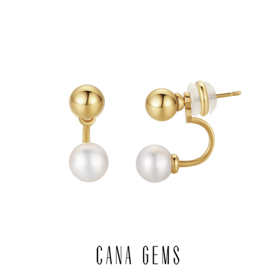 CANAGEMS淡水珍珠耳环