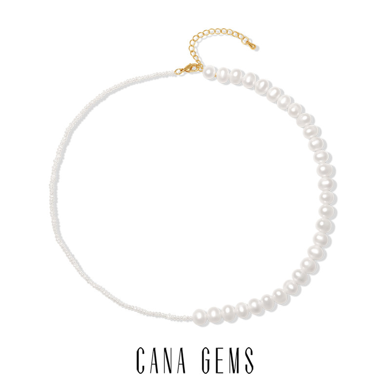 CANAGEMS双拼珍珠项链