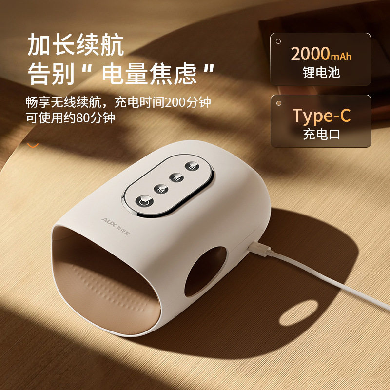 智能手部按摩器手指手掌手腕电加热关节气压热敷分指按摩仪