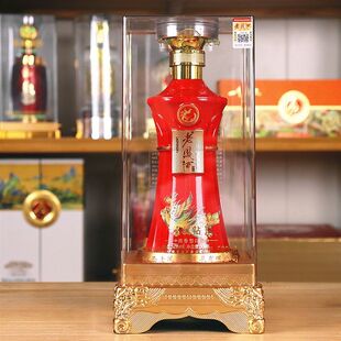 推荐接待用酒老西风红钻52度浓香型白酒整箱6瓶装喜庆高端礼盒