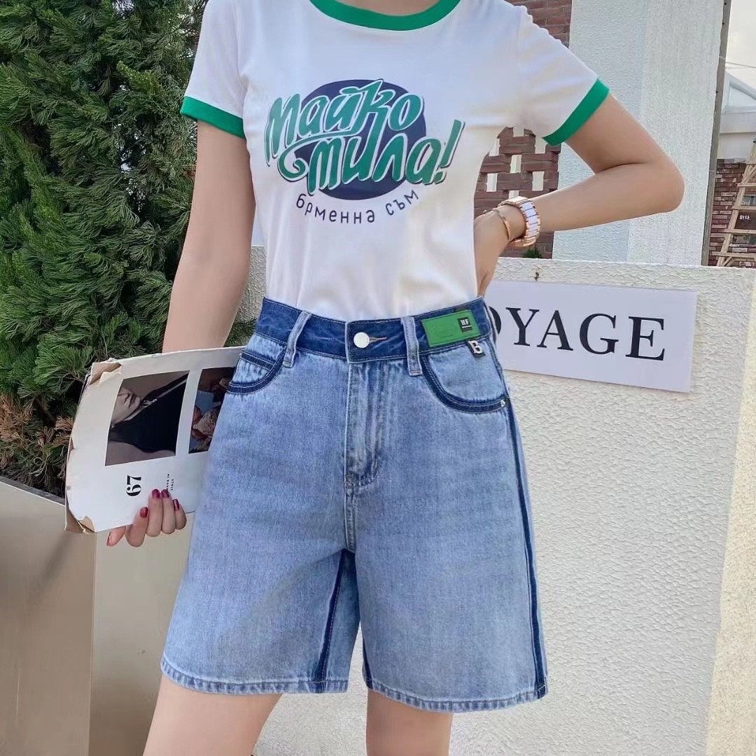 夏款欧货韩版短裤时髦潮现货复古