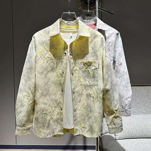 长袖 立领时尚 百搭男装 春夏新款 衣服开春工装 情侣款 爆款 风 外套衬衫