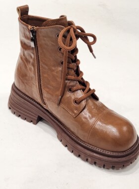 76057特价清版圆头粗跟时装靴女靴子短靴马丁靴工装靴机车靴