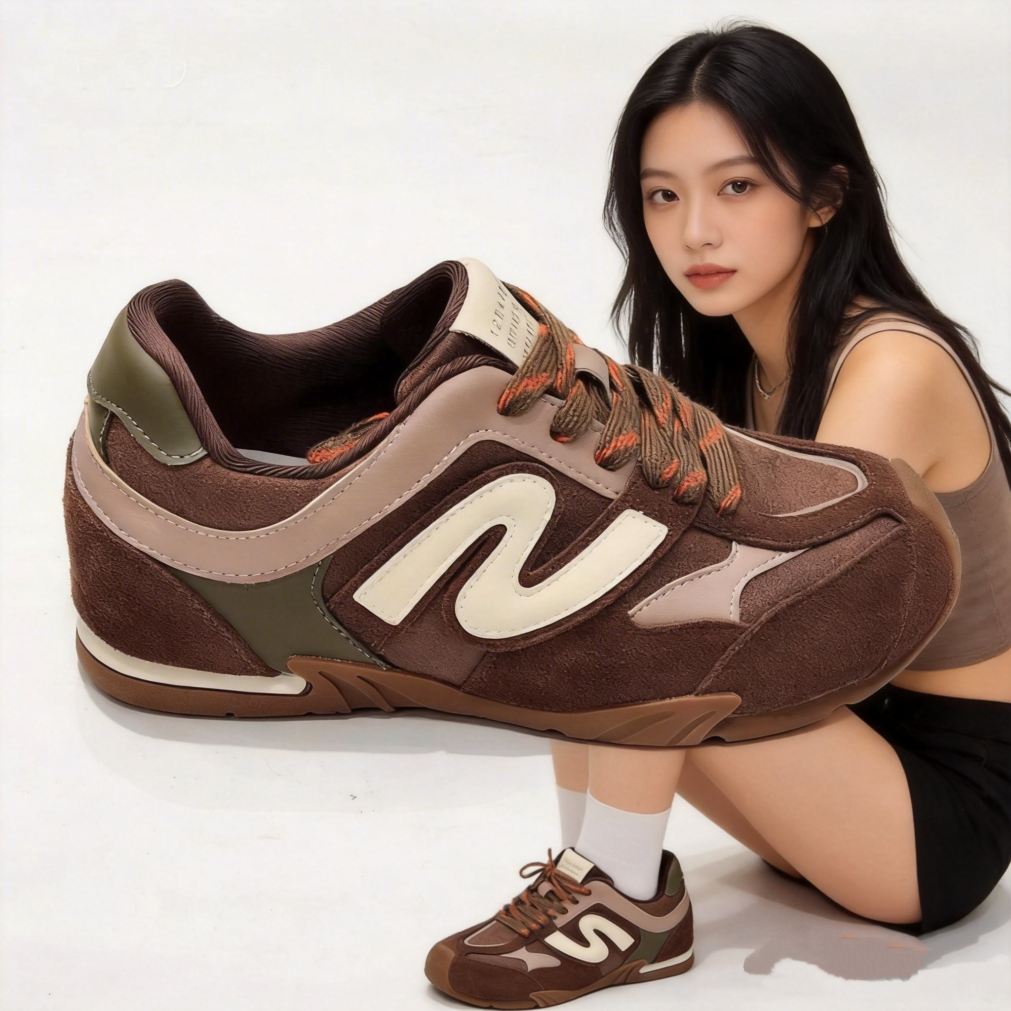 5666磨砂牛皮阿甘鞋特价清版圆头厚底短靴休闲短靴机车靴