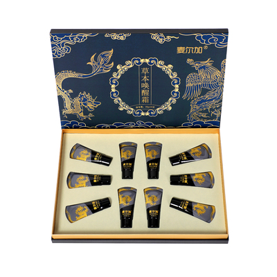 麦尔加草本唤醒霜招财猫仪器套盒产品