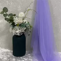 In the art area of the kindergarten, the purple-themed circular creative gauze curtains are arranged. The corners of the classroom areas are decorated with laser glass gauze materials thumbnail 3