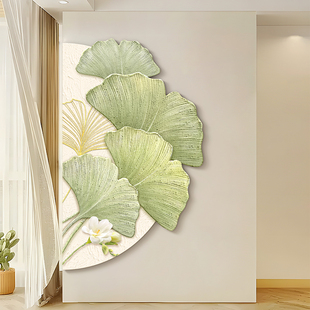 家大业大玄关装饰画轻奢高级感入户门正对墙挂画2026新款背景壁画