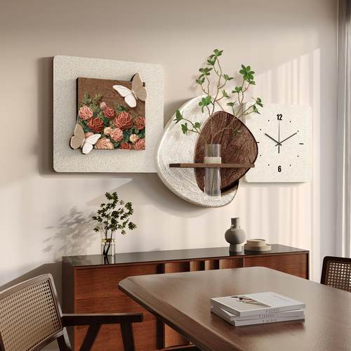 高级感餐厅装饰画中古风水