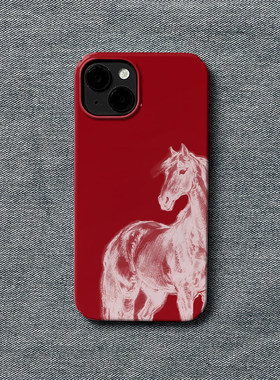 DZ木年沛适用苹果17promax本命年手机壳2026新年款iPhone16红色马15Pro防摔14创意马年13高级感12硬壳11磨砂