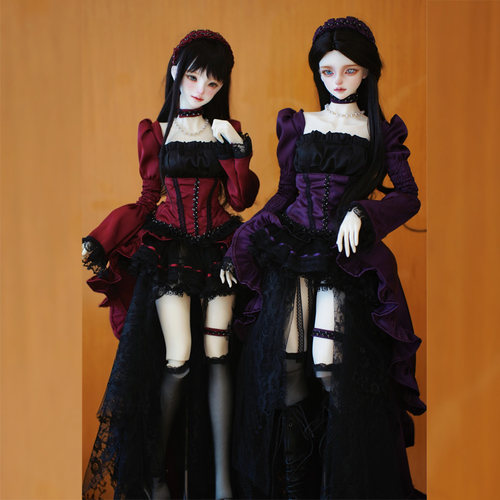 尾款！【最后一舞】BJD三分SD16 SDGR  64  68  缎面娃衣