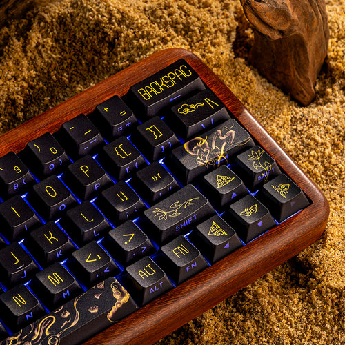 苍海月键帽敦煌之路键帽机械键盘