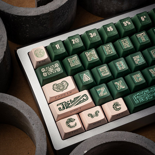 苍海月青铜器机械键盘键帽