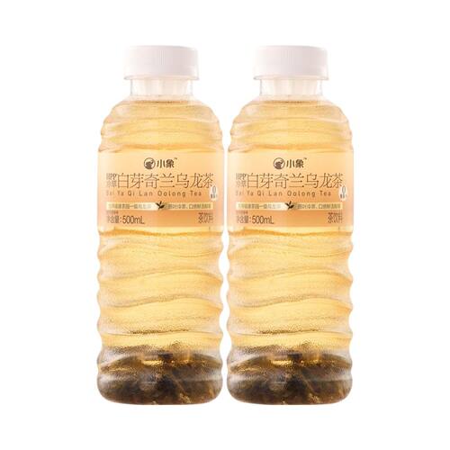 小象HPP冷萃白芽奇兰乌龙茶500ml*2瓶