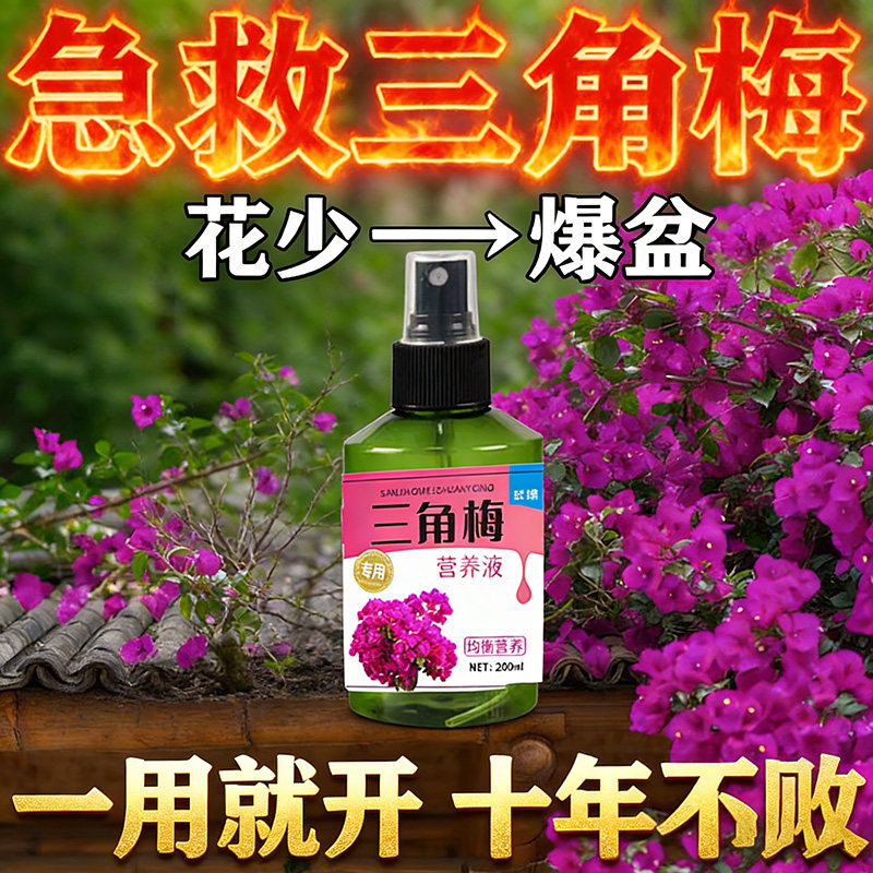 三角梅开花专用肥硫酸磷钾花肥料促花养花家用盆栽喜酸植物营养肥,鲜花速递/花卉仿真/绿植园艺,家庭园艺肥料,淘宝优惠券,粉丝福利购,淘宝优惠卷
