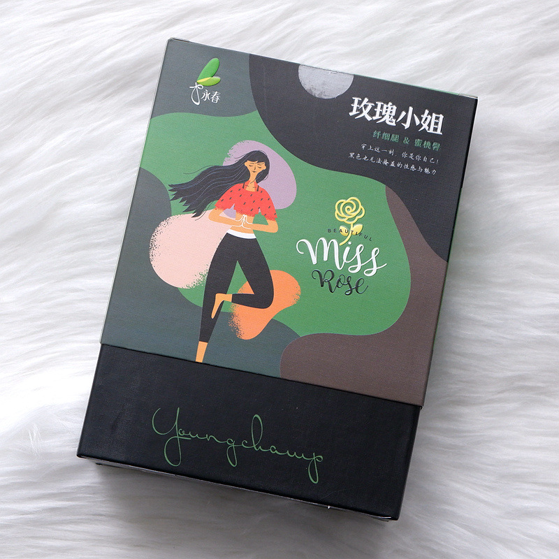 永春黑色加绒九分打底袜