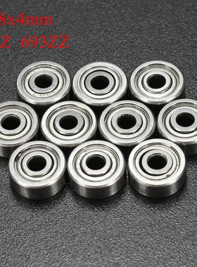 10Pcs/Set 693ZZ Miniature Ball Bearings 2 Types 3*8*4mm Smal