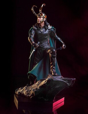 Pvc Puppet Avenger Alliance Iron Studios Loki Thor 3 Art Sca