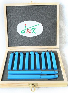 11 Pc Carbide Tip Tipped Cutter Tool Bit Cutting Set For Met
