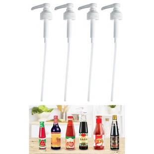 4 Pcs Syrup Bottle Nozzle Oyster Sauce Bottle Nozzle Ketchup