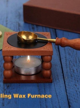 Retro Fire Wax Seal Stamp Metal Wax Stick Sealing Wax Furnac