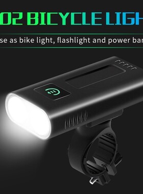 Bicycle Headlight Bike Light Front Waterproof LED Flashlight