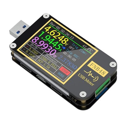 FNB48 PD trigger Voltmeter ammeter Current and Voltmeter USB
