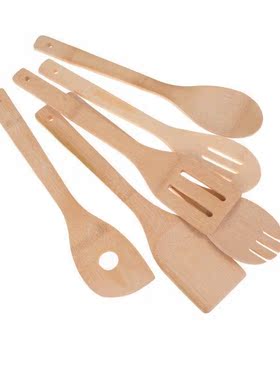 1pcs Professional Kitchen Lovely Bamboo Utensil Wooden Cooki