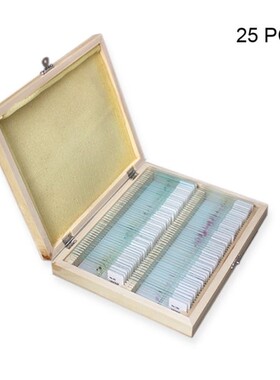 Microscope Slides Kids Plastic Prepared Microscope Slides of