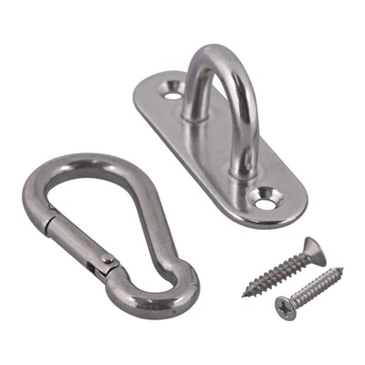 M5 Ceiling Hook Hammock Swing Hook Indoor Outdoor Carabiners