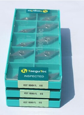 Taegutec  carbide  insert  VCGT160404FL K10  wholesale  VCGT