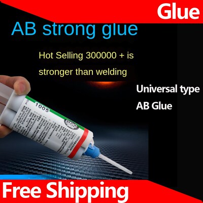 AB Glue 50ml Epoxy Resin AB Glue Plastic Wood Metal Glass St