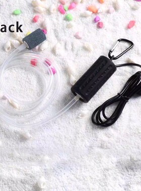 Portable Mini SB Aquarium Fish Tank Oxygen Air Pump Mute Ene